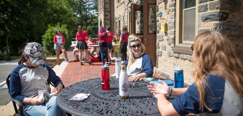 orientation students